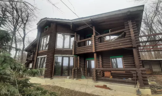 Продам новий будинок із зрубу в сел. Лісове | Toprealtor