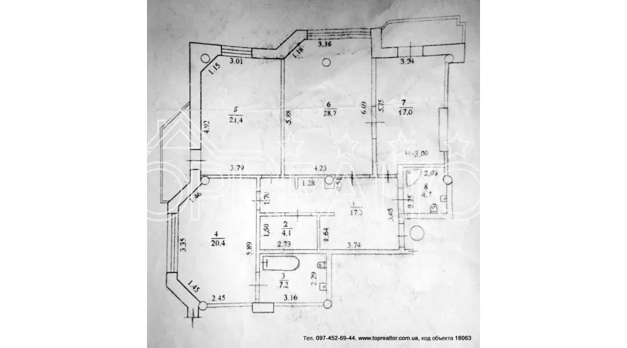 3 кімнатна квартира в клубному будинку на Р.Роллана 15-а | Toprealtor