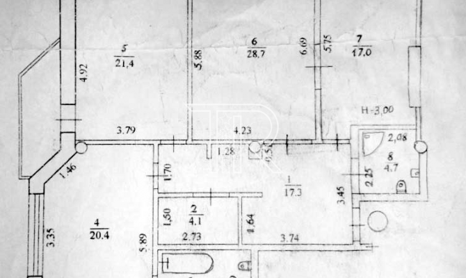 3 комнатная квартира в клубном доме на Р.Роллана 15-а | Toprealtor