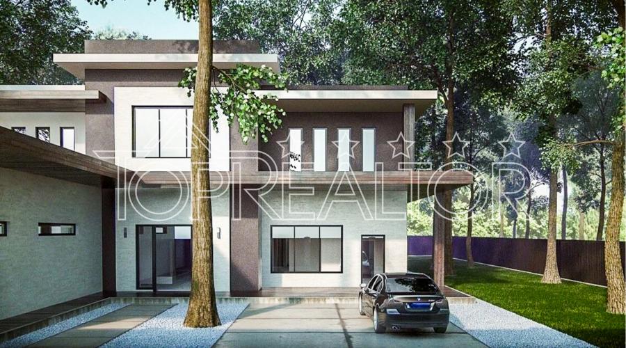 Продам новый дом, построенный в стиле High-tech в престижном коттеджном посёлке Парк Хаус | Toprealtor