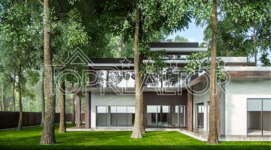 Продам новый дом, построенный в стиле High-tech в престижном коттеджном посёлке Парк Хаус | Toprealtor