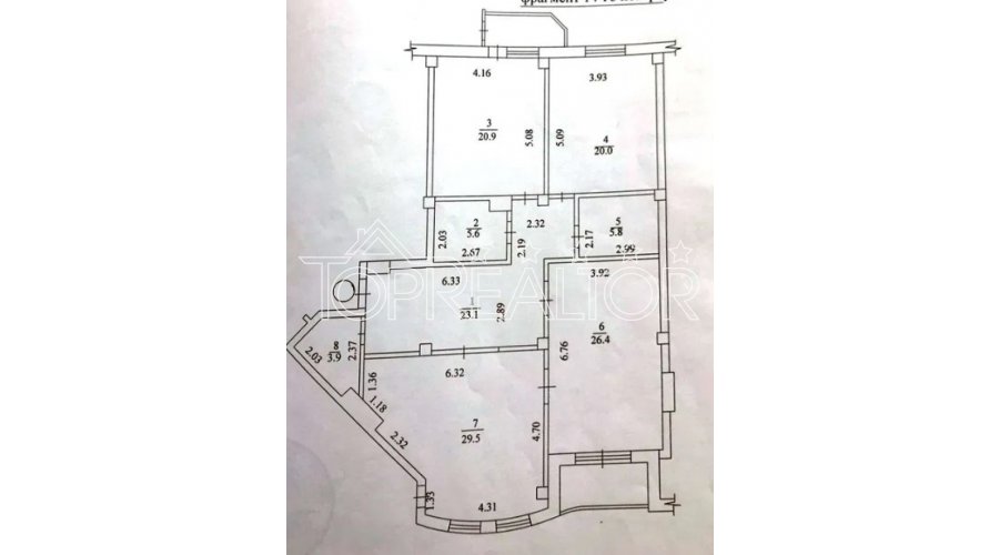 Продам 4 комнатную квартиру в ЖК МКДУ | Toprealtor