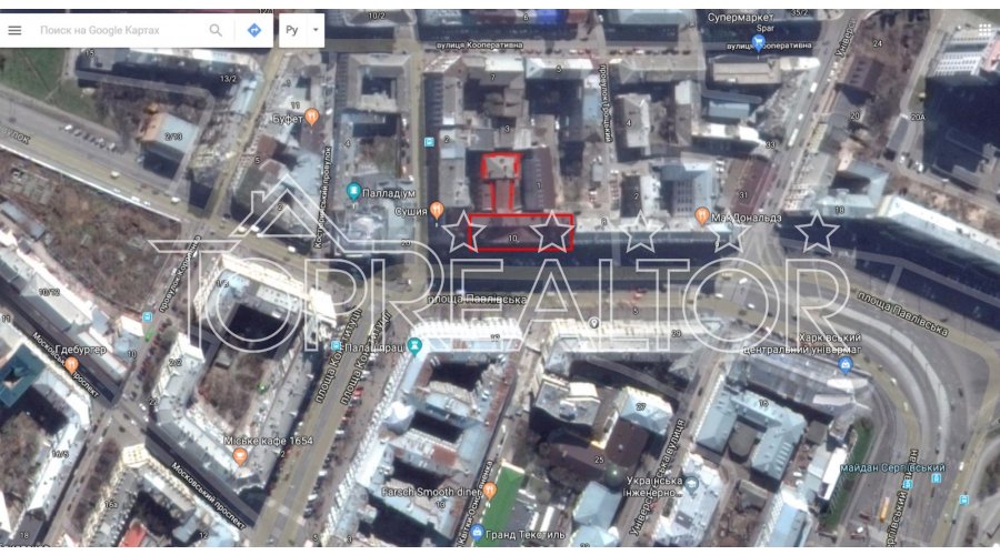 Продам офисное здание в центре, площадь Павловская | Toprealtor