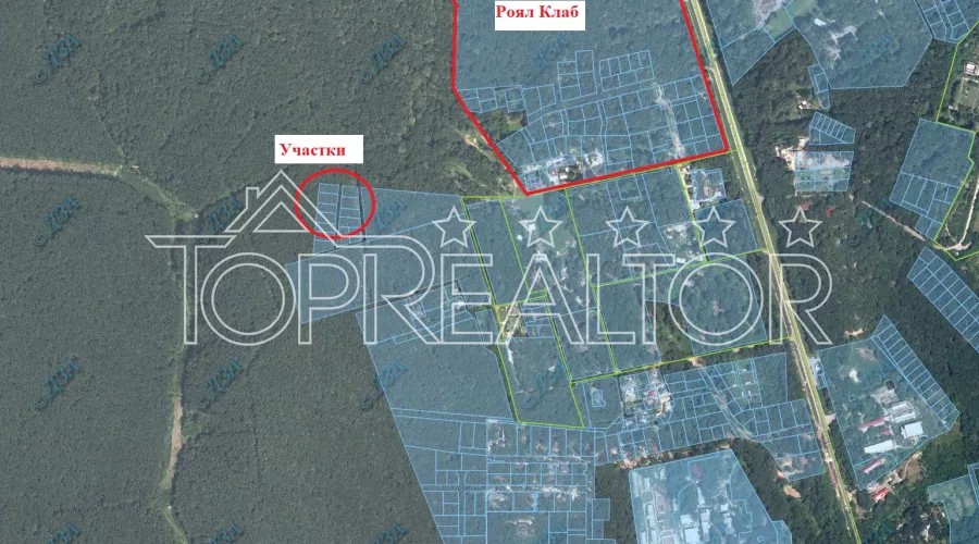 Продам ділянки в лісопарку за базою ТЕМП | Toprealtor