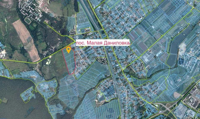 Продам ділянку 10 га в селищі Мала Данилівка | Toprealtor