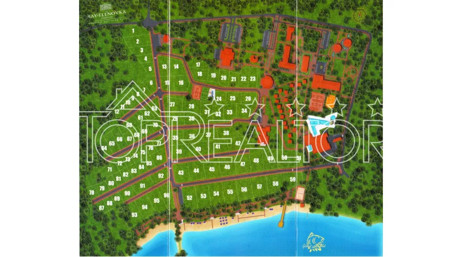 Продам ділянку на першій лінії від водосховища в КП Рай-Єленівка | Toprealtor