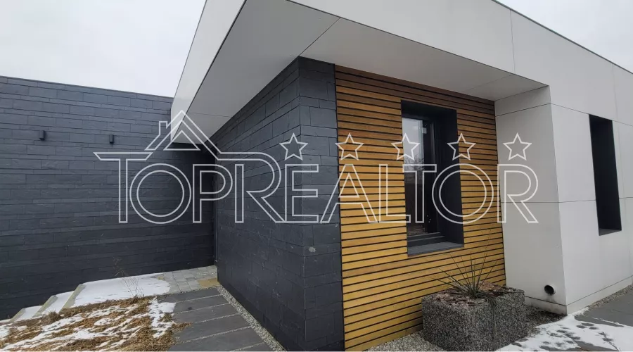 Продам 1-поверховий сучасний будинок в котеджному селищі Флоринка-1 | Toprealtor