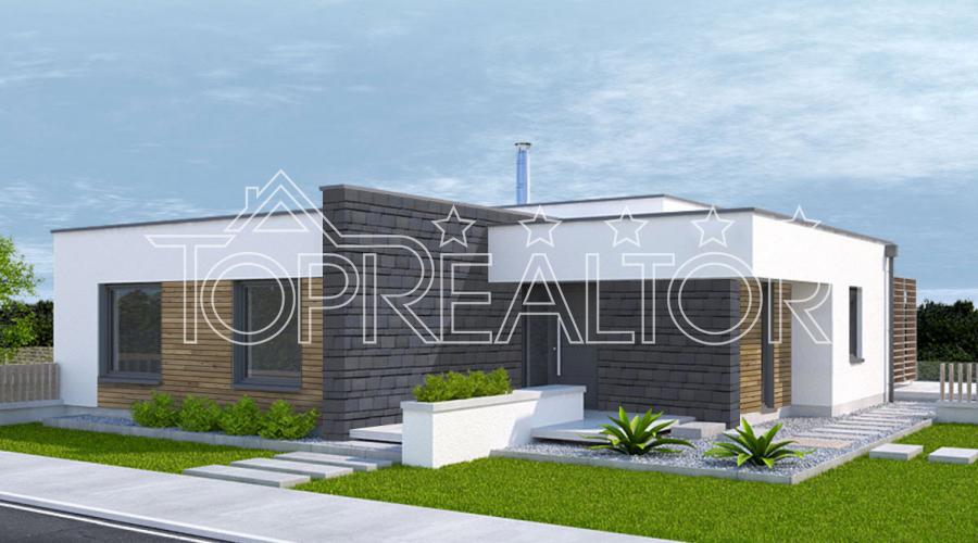 Продам 1-этажный современный дом в коттеджном поселке Флоринка-1 | Toprealtor