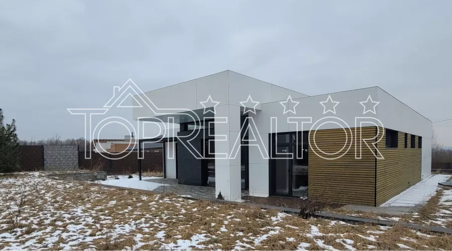 Продам 1-поверховий сучасний будинок в котеджному селищі Флоринка-1 | Toprealtor