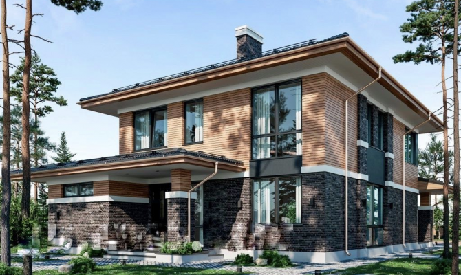 Офис продаж посёлка Forest предлагает новый стильный коттедж | Toprealtor