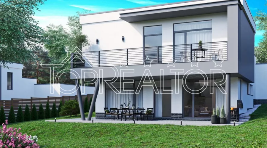 Продам дворівневий будинок Леон в новому клубному котеджному селищі Кантрі Хаус, сел. Родичі | Toprealtor