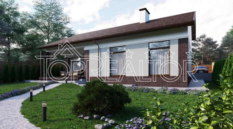 Продам будинок Оскар в новому клубному котеджному селищі Кантрі Хаус, в селищі Родичі | Toprealtor