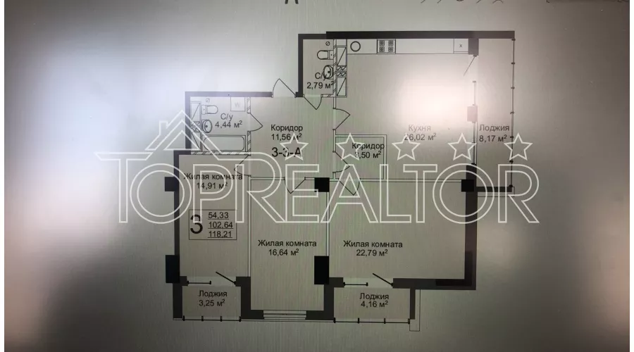 Продам 3 кімнатну квартиру в ЖК Люксембург | Toprealtor