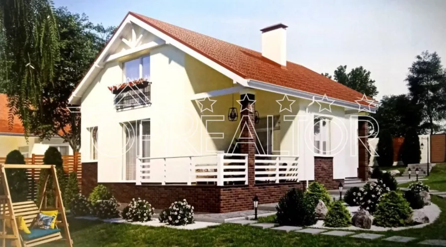 Продаж затишного будинку Світлана Лайт в клубному котеджному селищі Кантрі Хаус в мальовничих Родичах! | Toprealtor