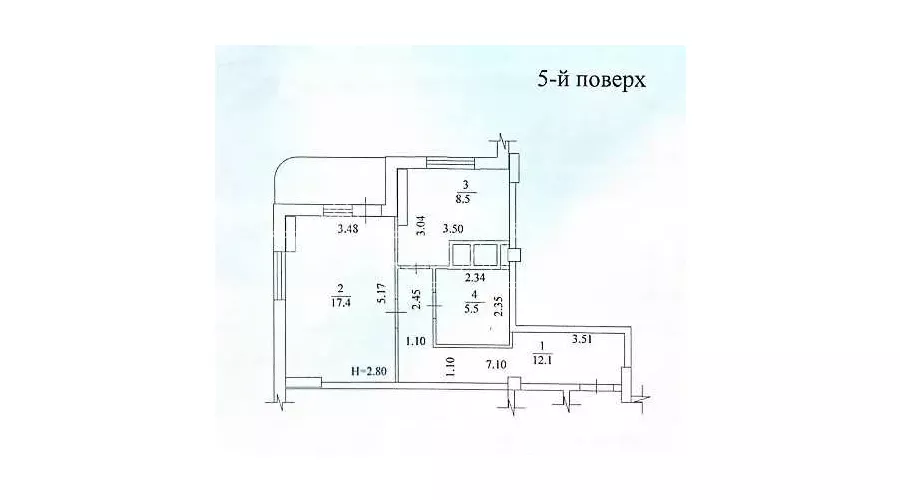 1к квартира в ЖК Черемушки | Toprealtor