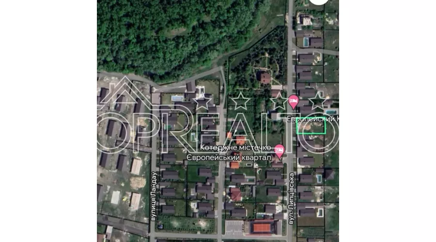 У продажі ділянка в 10 соток в Європейському кварталі! | Toprealtor