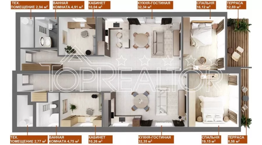 У продажі дуплекс у Європейському кварталі! | Toprealtor