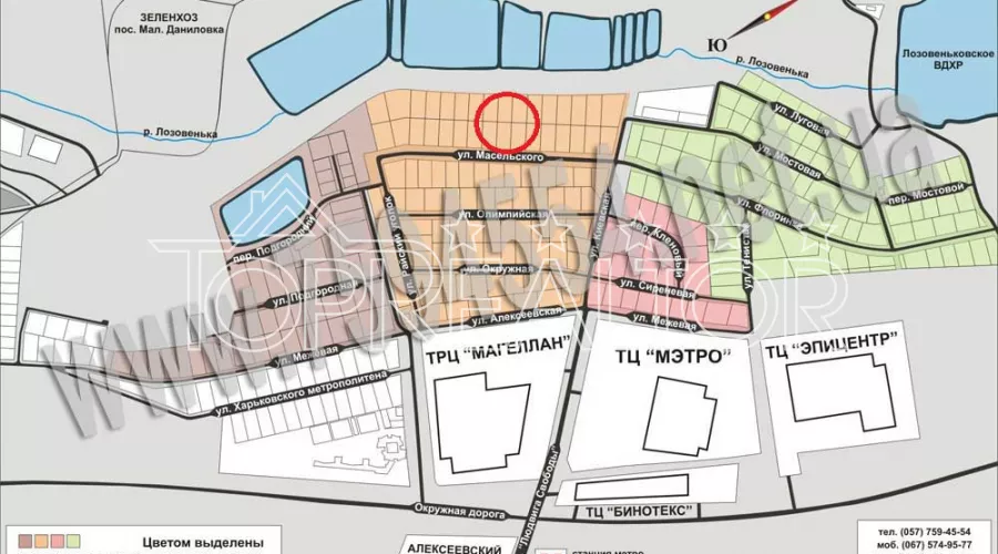 Ділянка 52 сотки на Флоринці-1 вул. Масельського | Toprealtor