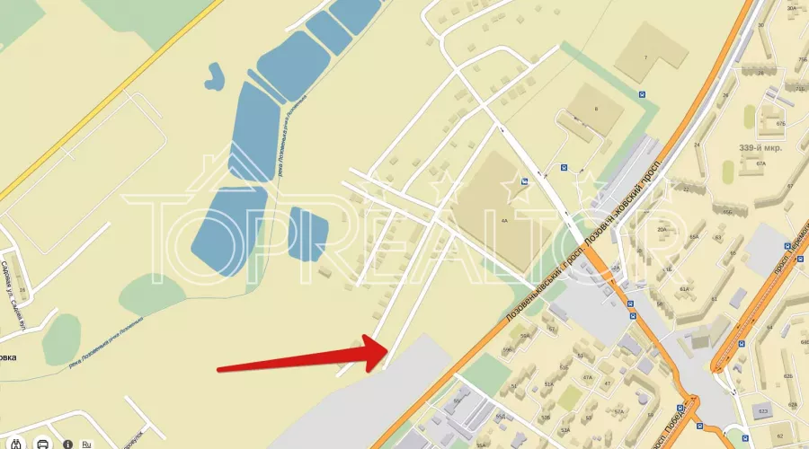 Ділянка 15 соток на вул.Харківського метрополітену | Toprealtor