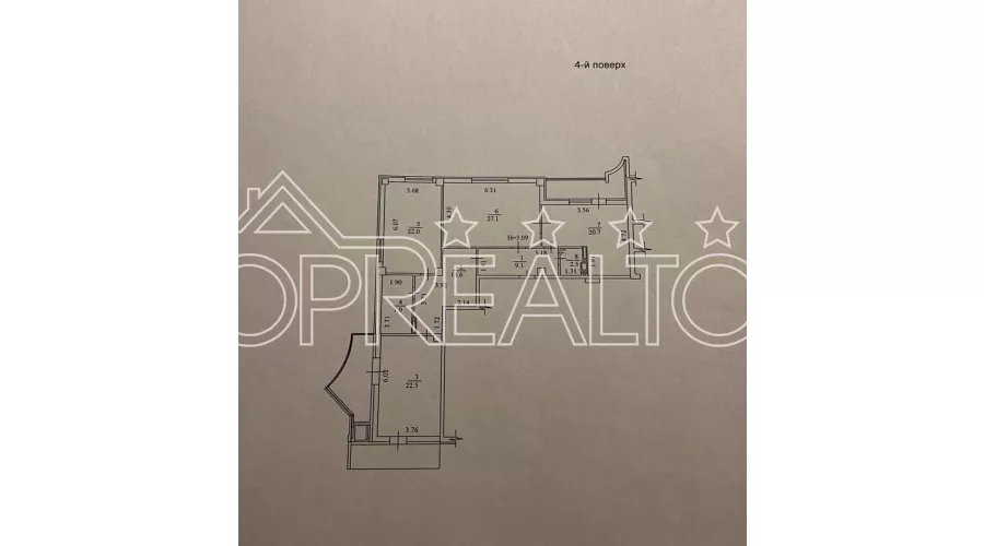 Продаж! 4-кімн. квартира в ЖК Резиденція, найпопулярніше планування! | Toprealtor
