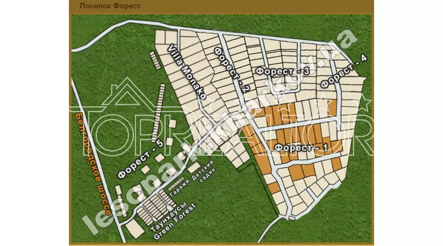 Продам участок в закрытом поселке  Форест | Toprealtor