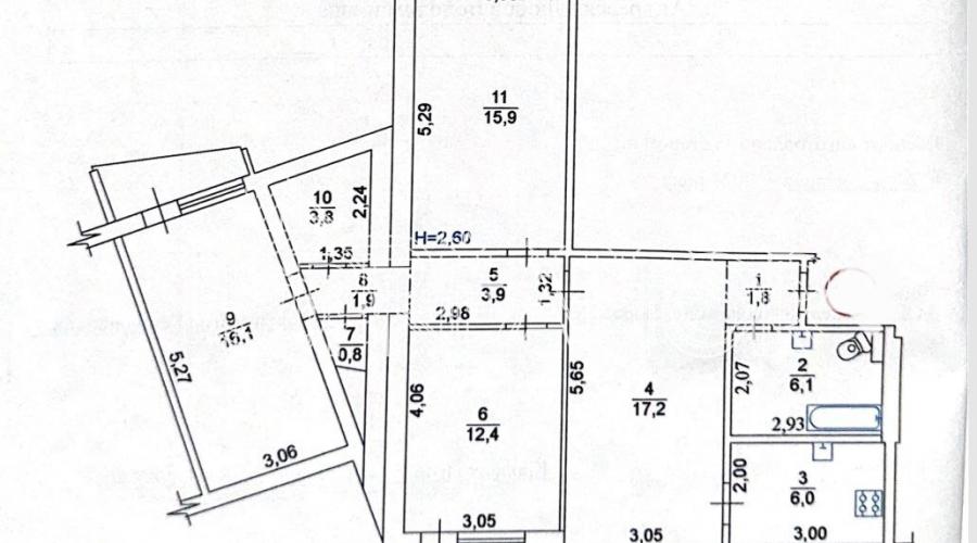 Продам 4 к кв, на Северной Салтовке 1, єВідновлення | Toprealtor