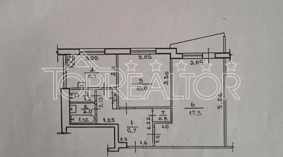 Продажа 2 комнатная квартира | Toprealtor