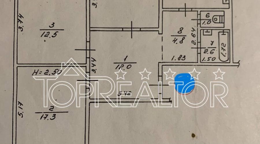 Продаж 3-кімнатної квартири на селищі Жуковського | Toprealtor
