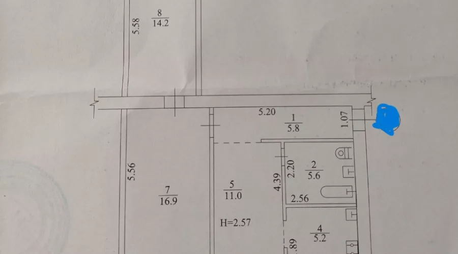 Продам  3-кімнатну квартиру на Салтівці | Toprealtor