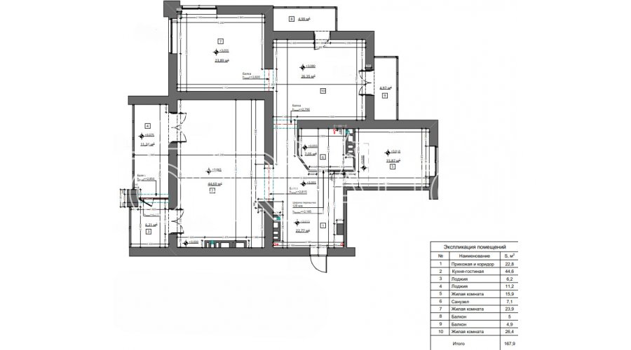 Продаж 4-кімн. студійної квартири з видом на сад Шевченка у ЖК «Театральний» | Toprealtor