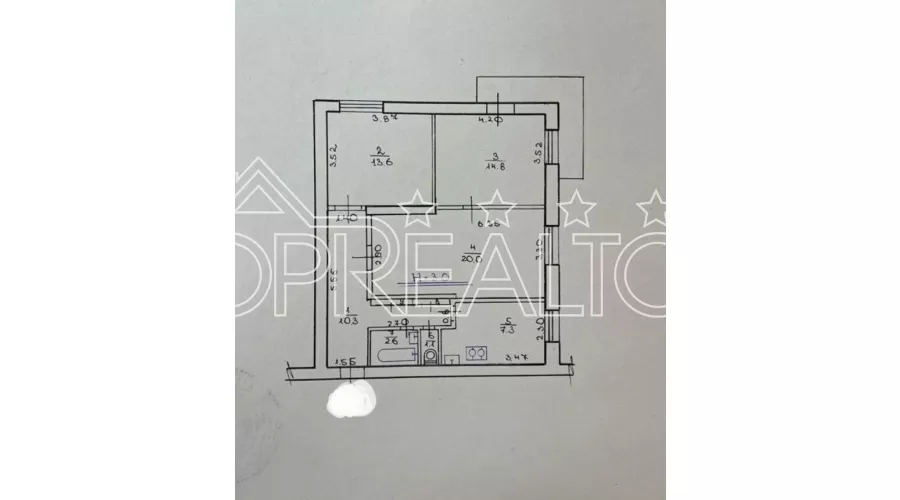Продажа 3-комнатной квартиры в центре на проспекте Независимости | Toprealtor
