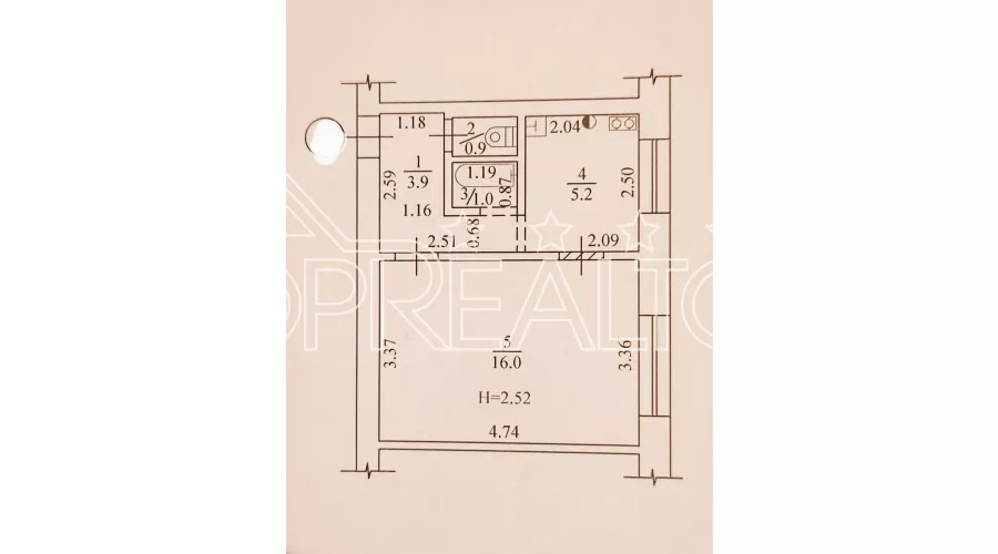 Продажа 1-комнатной квартиры на проспекте Науки, 15а | Toprealtor