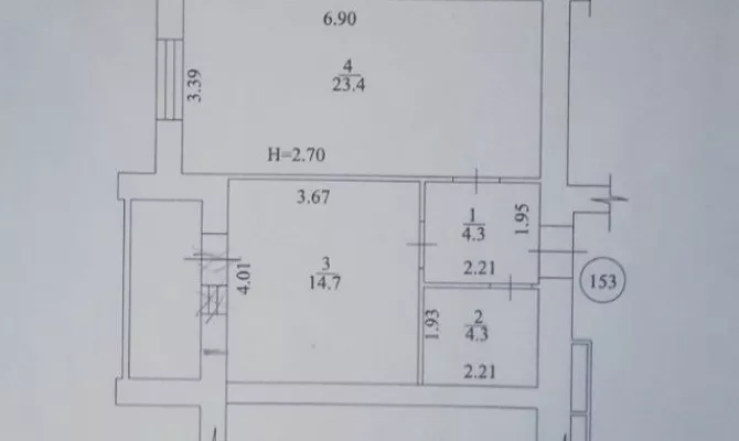 Продажа 1-комнатной квартиры 49 м² в ЖК «Луч» | Toprealtor