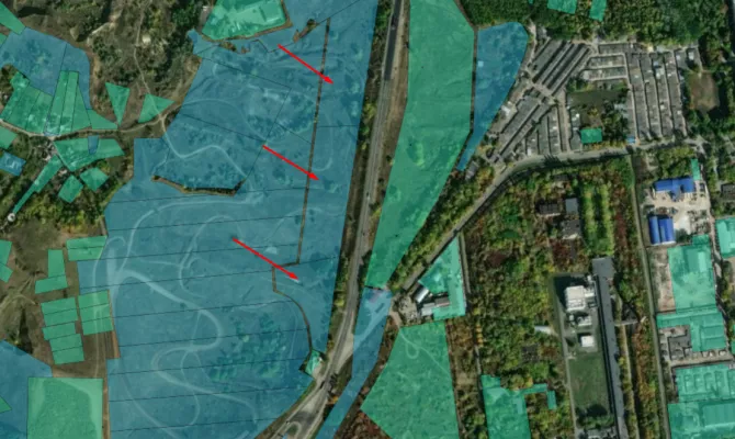 Ділянка 5,2 га під комерційну забудову вздовж окружної дороги | Toprealtor